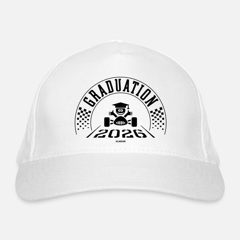 Graduation 2026 - School Is Out - Finish Line - B Organic Baseball Cap