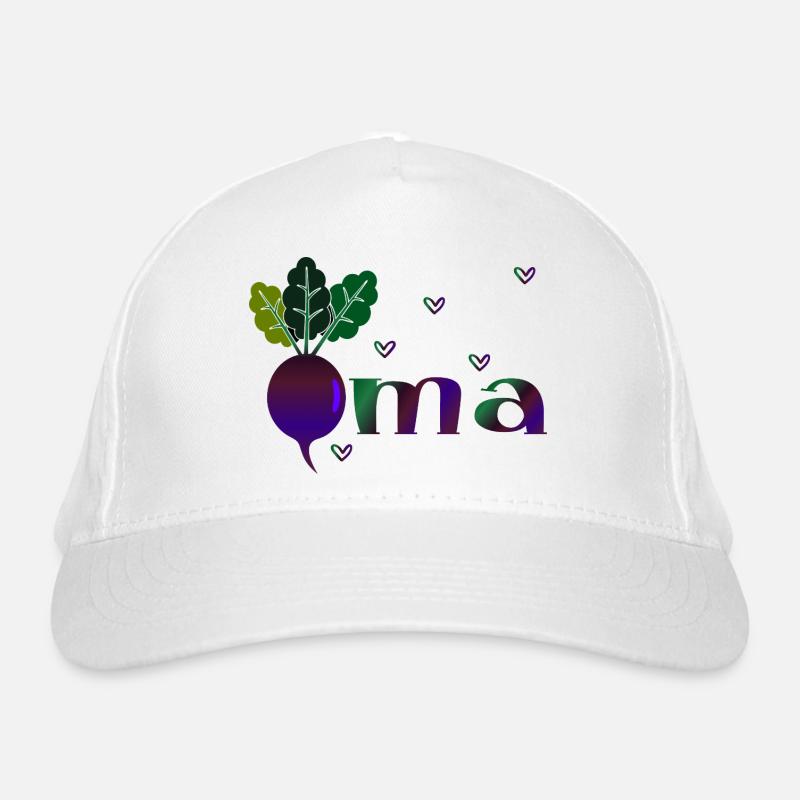 Grandma Gardener - Beetroot Organic Baseball Cap
