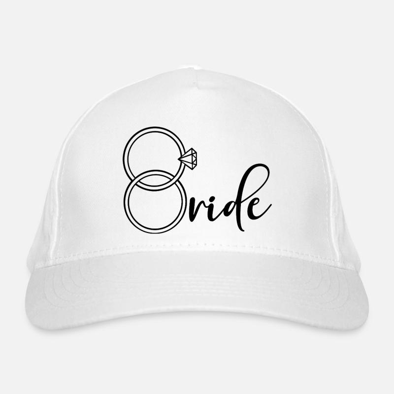 Engagement Ring Bride Organic Baseball Cap