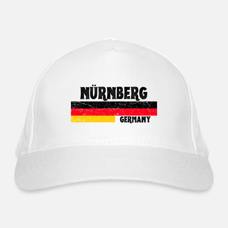 Nürnberg German Flag Organic Baseball Cap