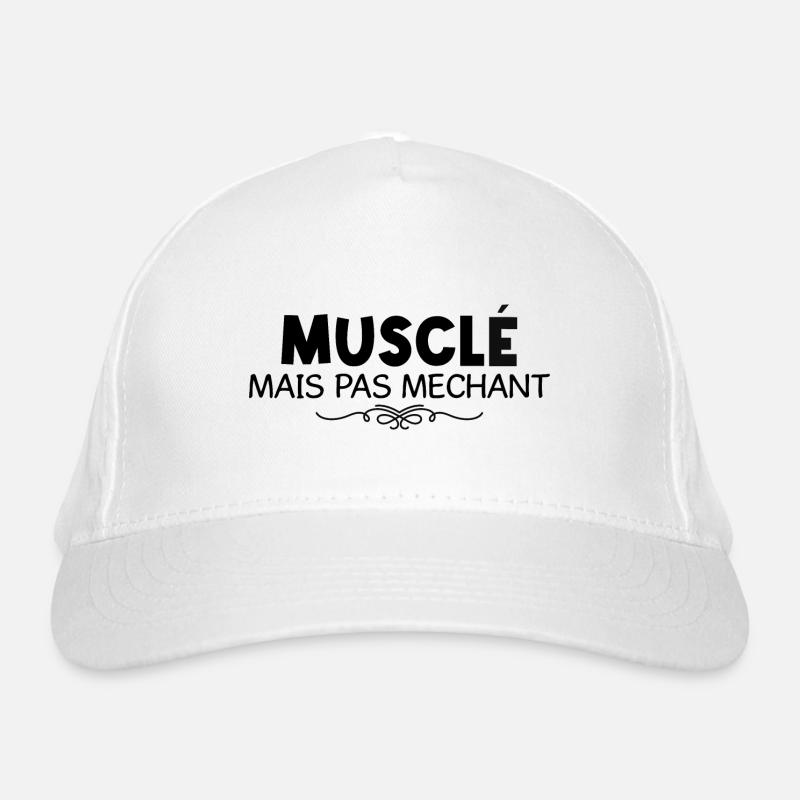 Musclé mais pas méchant Casquette classique bio