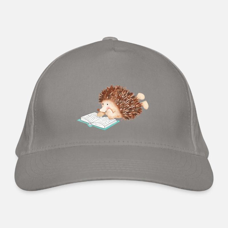 Hérisson lecteur Casquette classique bio