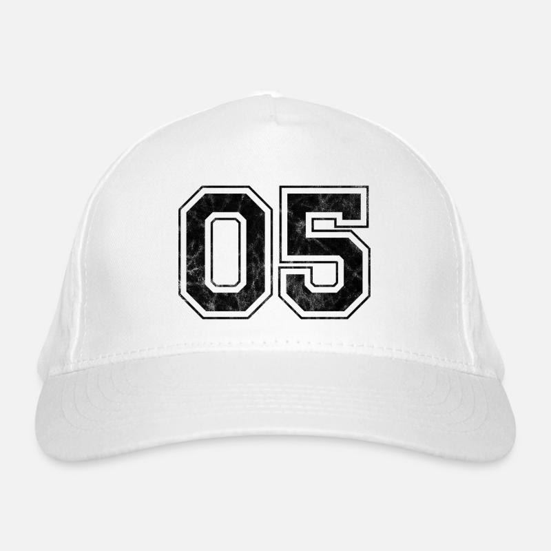 Number 05 Organic Baseball Cap