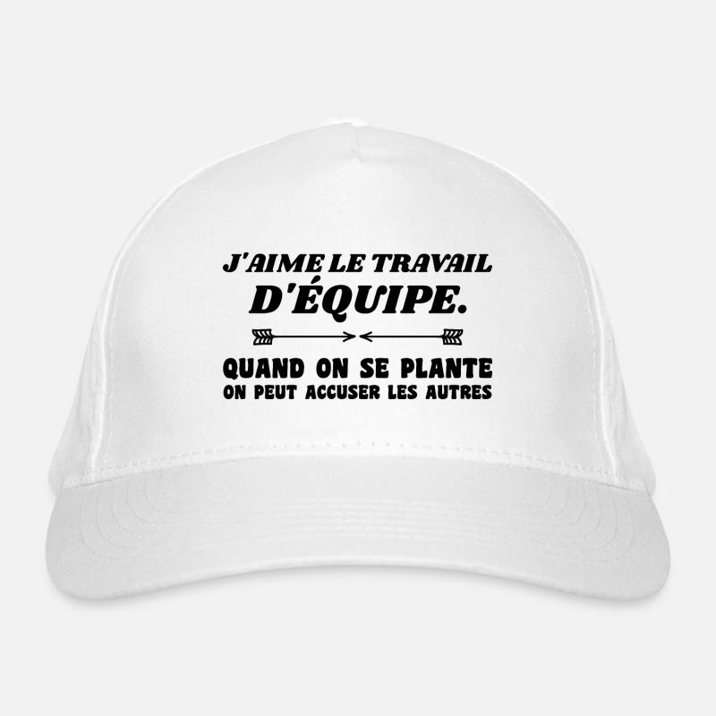 Teamwork Organic Baseball Cap