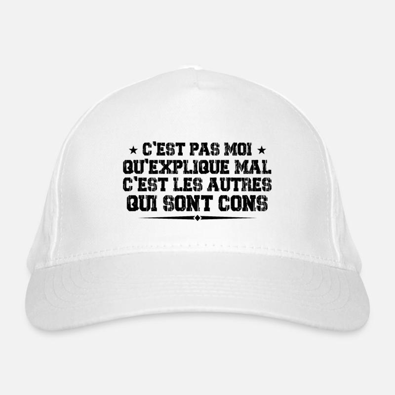 Perceval, c'est les autres qui sont cons !! Casquette classique bio