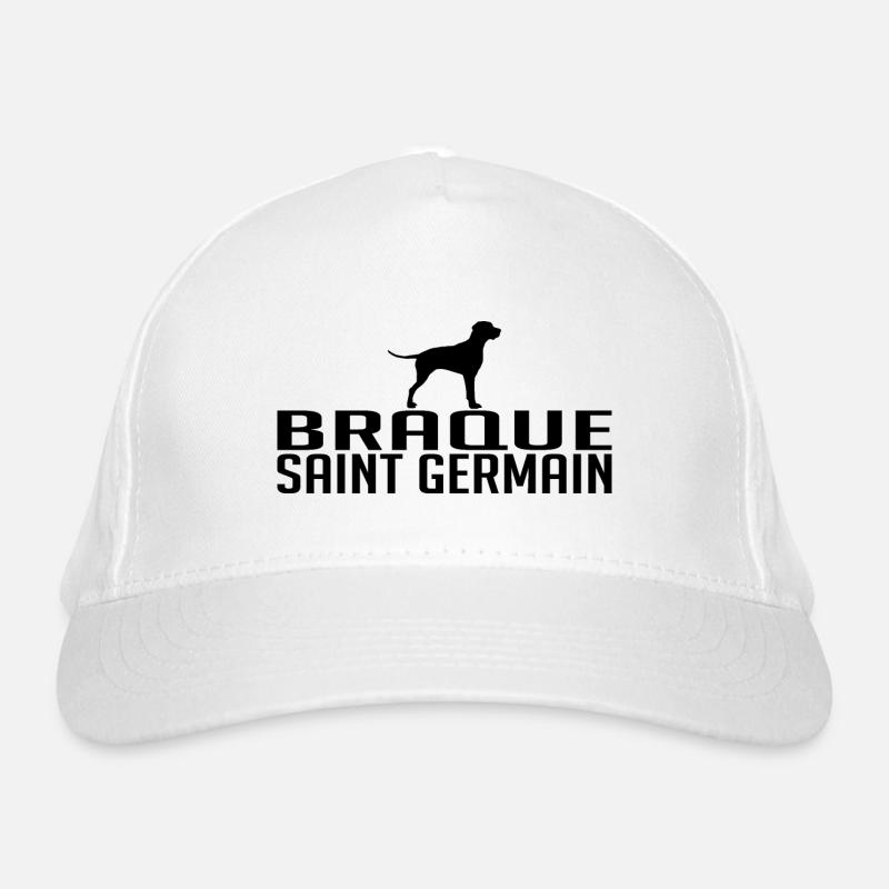 BRAQUE SAINT GERMAIN Hunderasse Hunde Wilsigns Bio-Baseballkappe