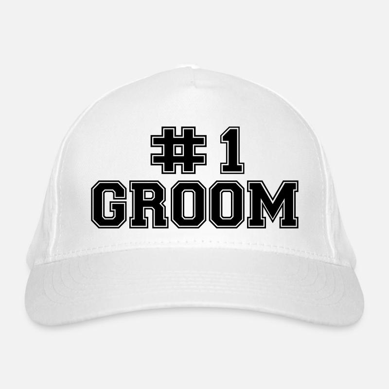 Numer One Groom Organic Baseball Cap