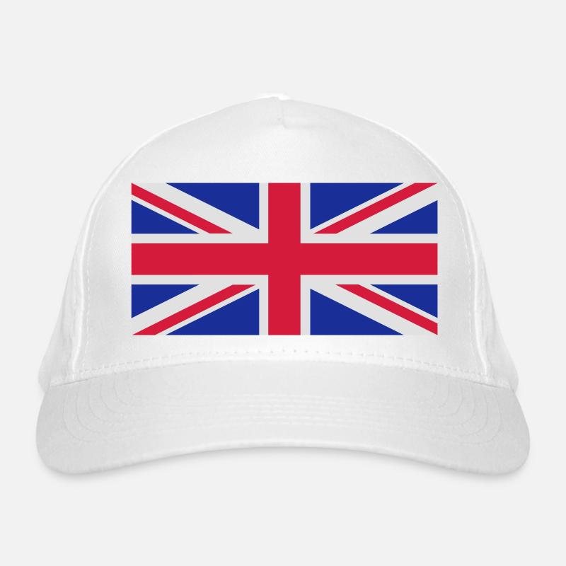 British flag Organic Baseball Cap