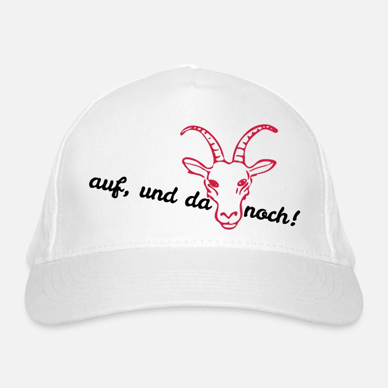 auf und da Goas noch Bio-Baseballkappe