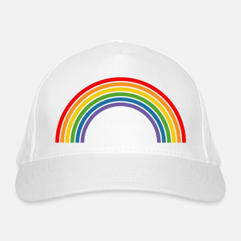 Rainbow Organic Baseball Cap