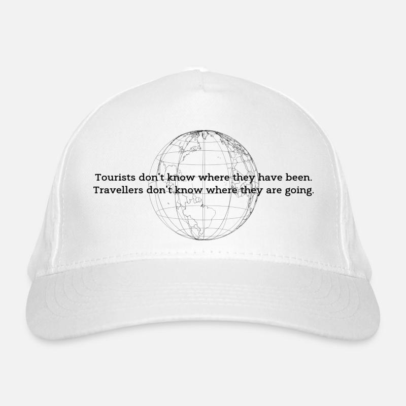 Travellers don't know where they are going. Organic Baseball Cap