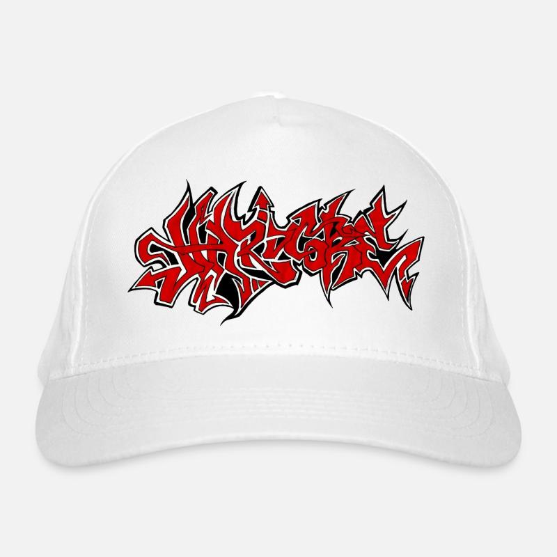 HardCore Design Rot Bio-Baseballkappe
