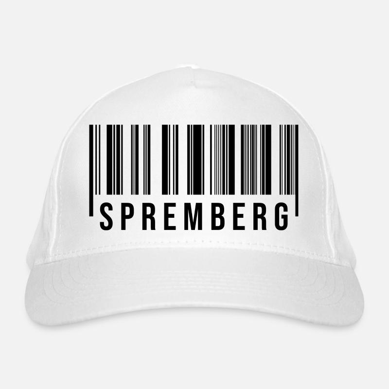 Spremberg Strichcode Bio-Baseballkappe