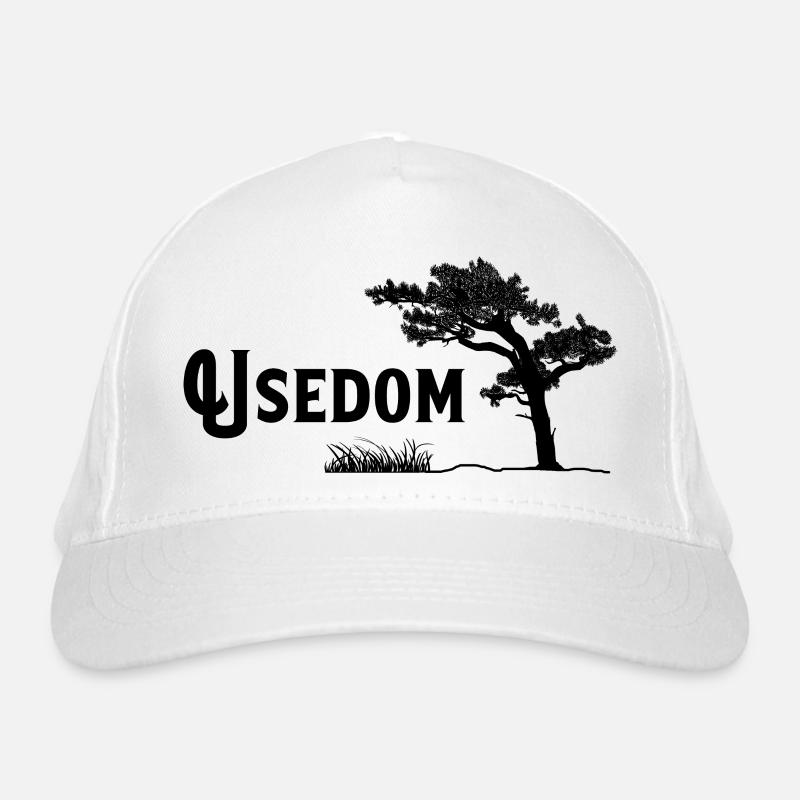 Usedom, Perle der Ostsee Bio-Baseballkappe