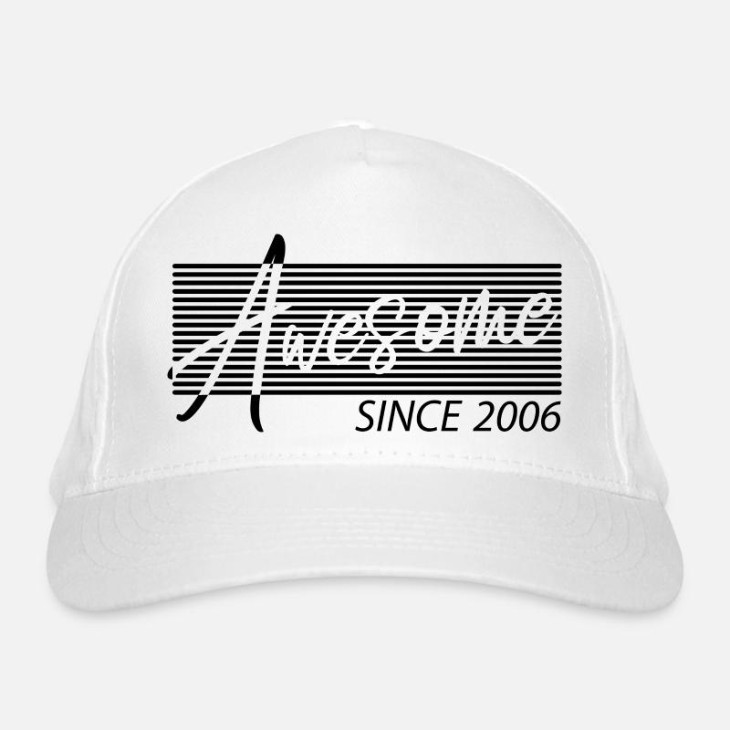 Awesome Since 2006 Bio-Baseballkappe