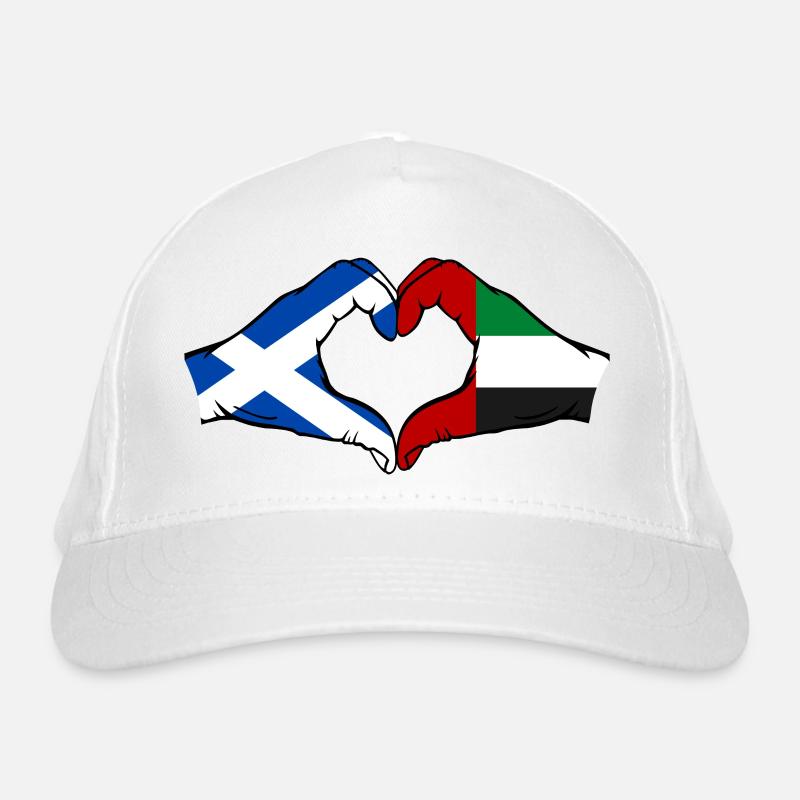 Écosse Émirats arabes unis Drapeau Casquette classique bio