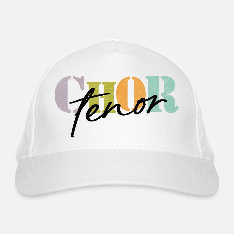 Chor Tenor Bio-Baseballkappe
