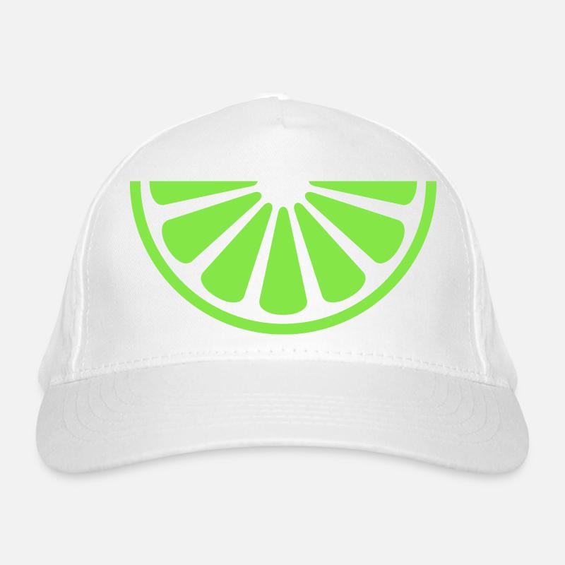 Tranche de citron vert Casquette classique bio