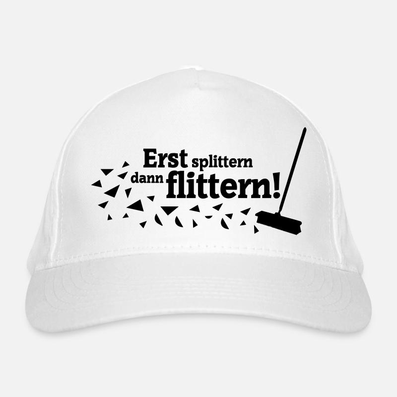 Polterabend Spruch Bio-Baseballkappe