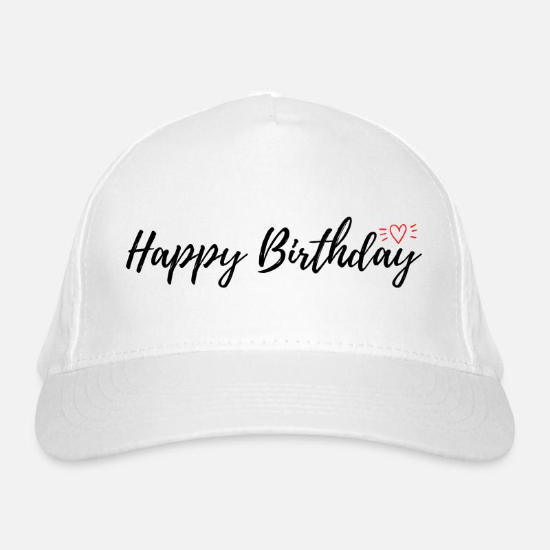 Bon anniversaire Casquette classique bio