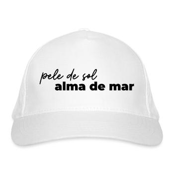 {Camisa Bacana} Alma de mar - Bio-Baseballkappe - Weiß - Vorne