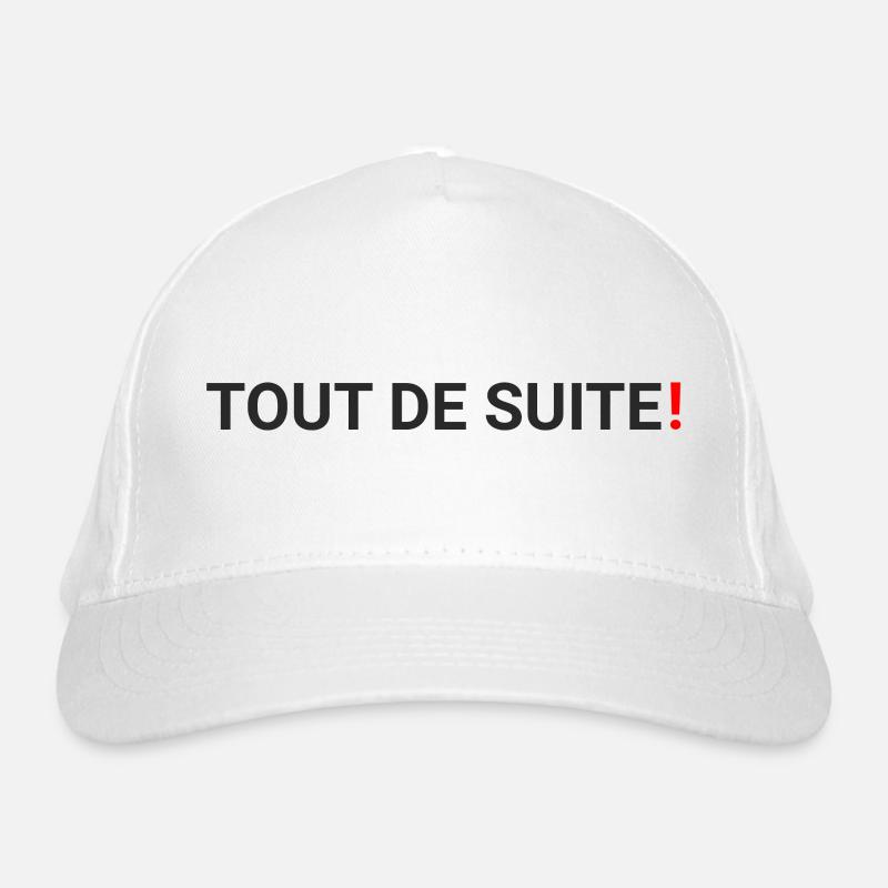 tout de suite Bio-Baseballkappe