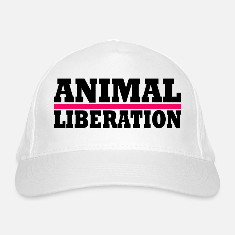 Animal liberation Bio-Baseballkappe