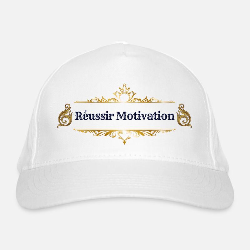 Réussir Motivation Casquette classique bio