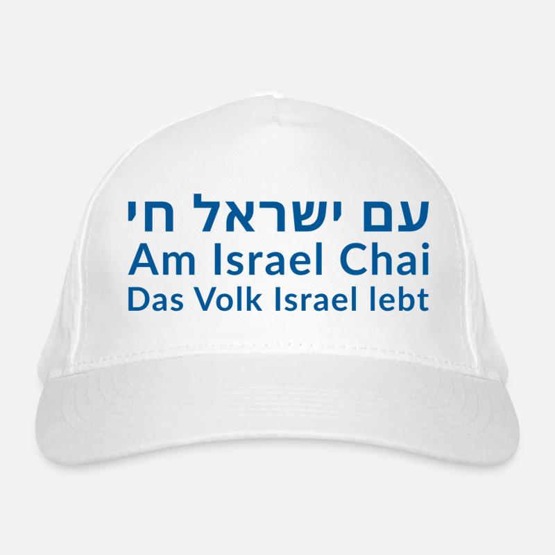À Israël Chai Casquette classique bio