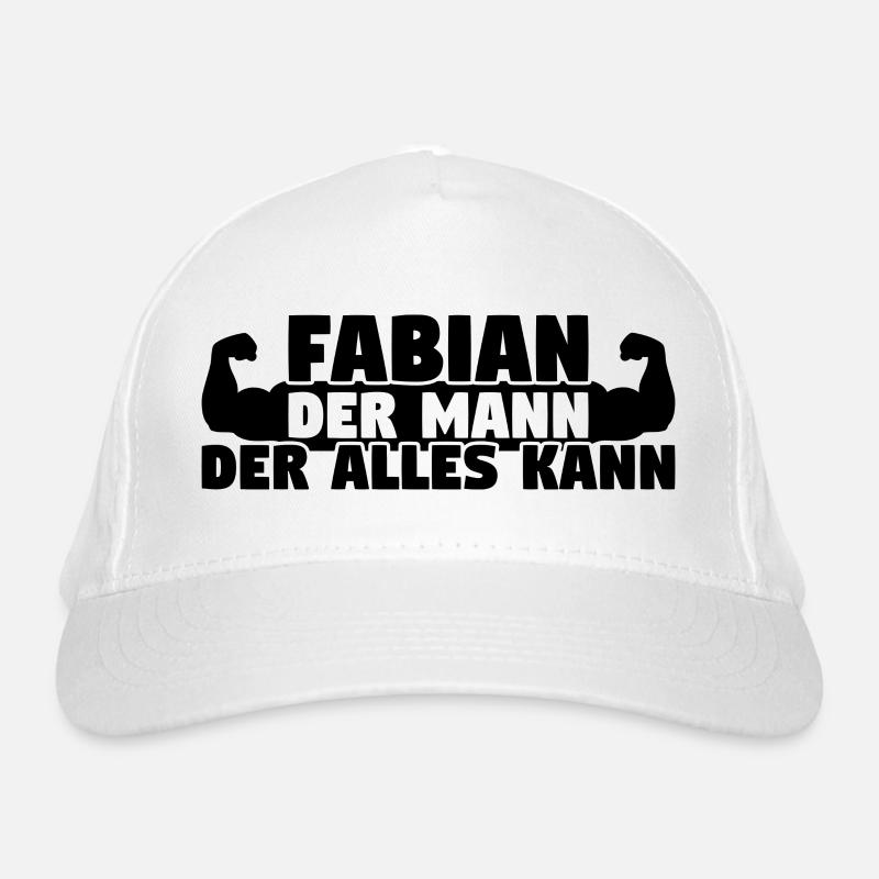 Der Mann Der Alles kann Fabian Bio-Baseballkappe