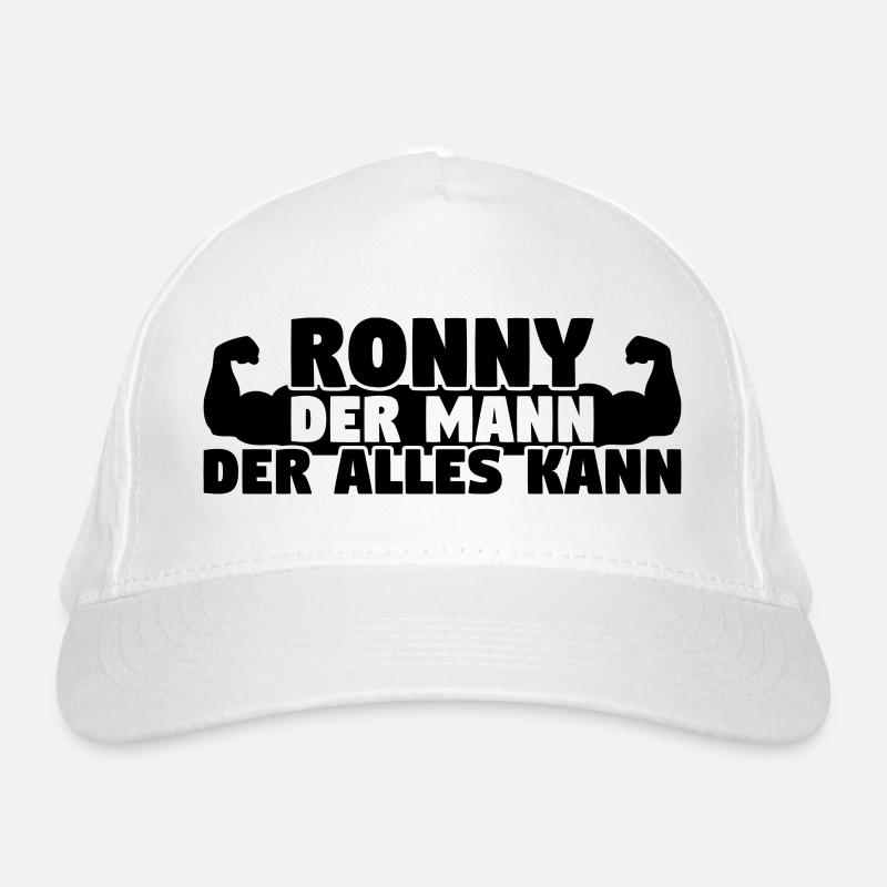 Der Mann Der Alles kann Ronny Bio-Baseballkappe
