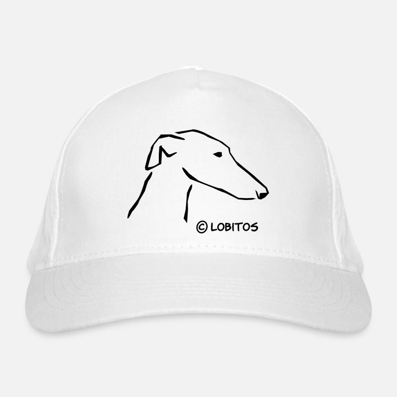 Tête de lévrier Casquette classique bio