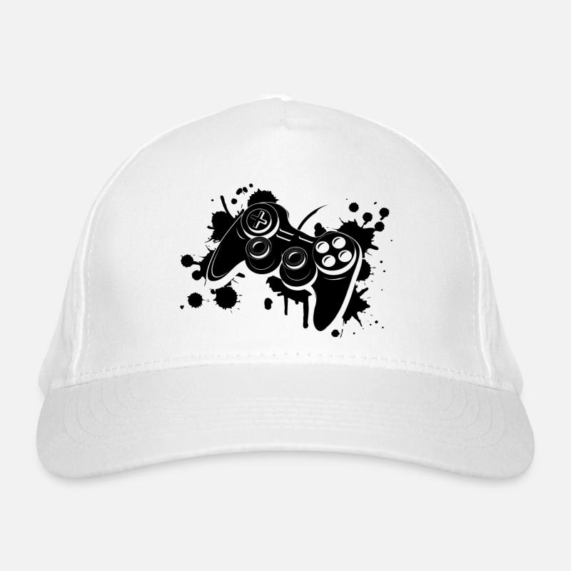 Gamepad Graffiti Organic Baseball Cap