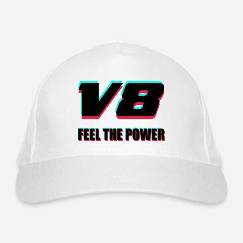 V8 Bio-Baseballkappe