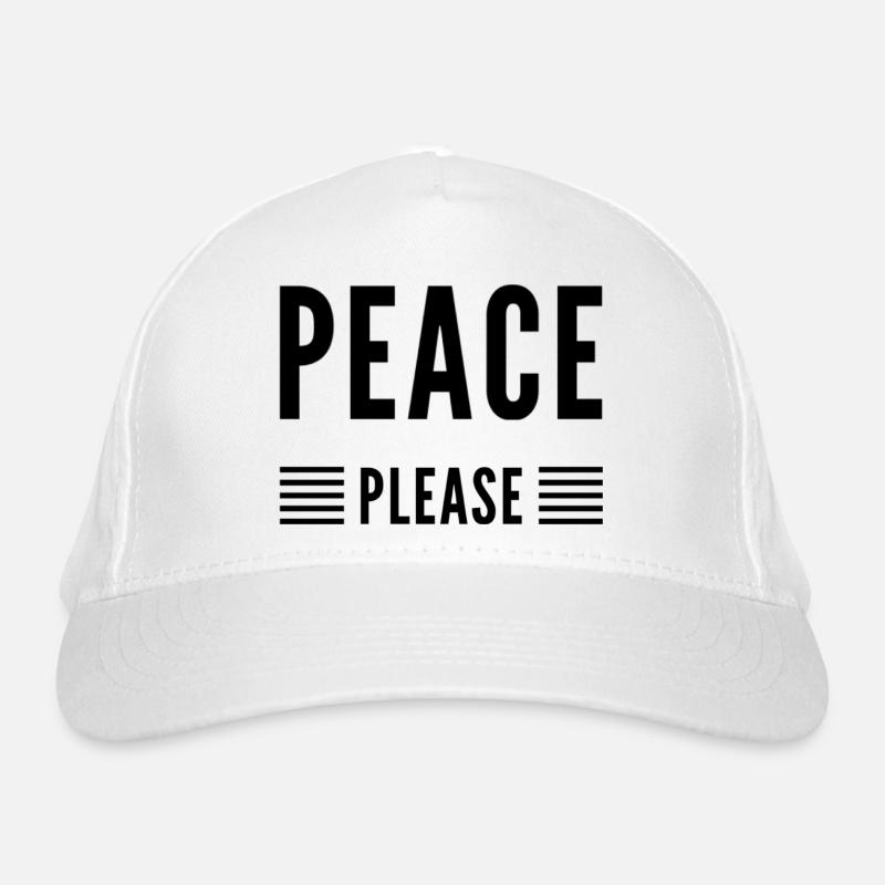Peace Please Peace World Peace Ukraine Organic Baseball Cap