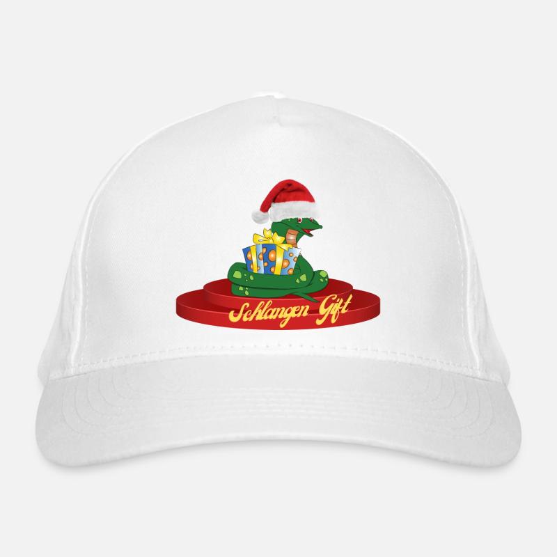 SchlangenGift Bio-Baseballkappe