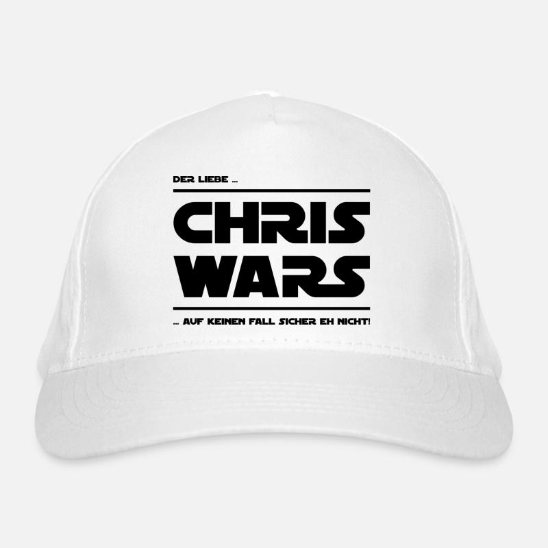 CHRIS WARS AUF KEINEN FALL SICHER EH NICHT Bio-Baseballkappe