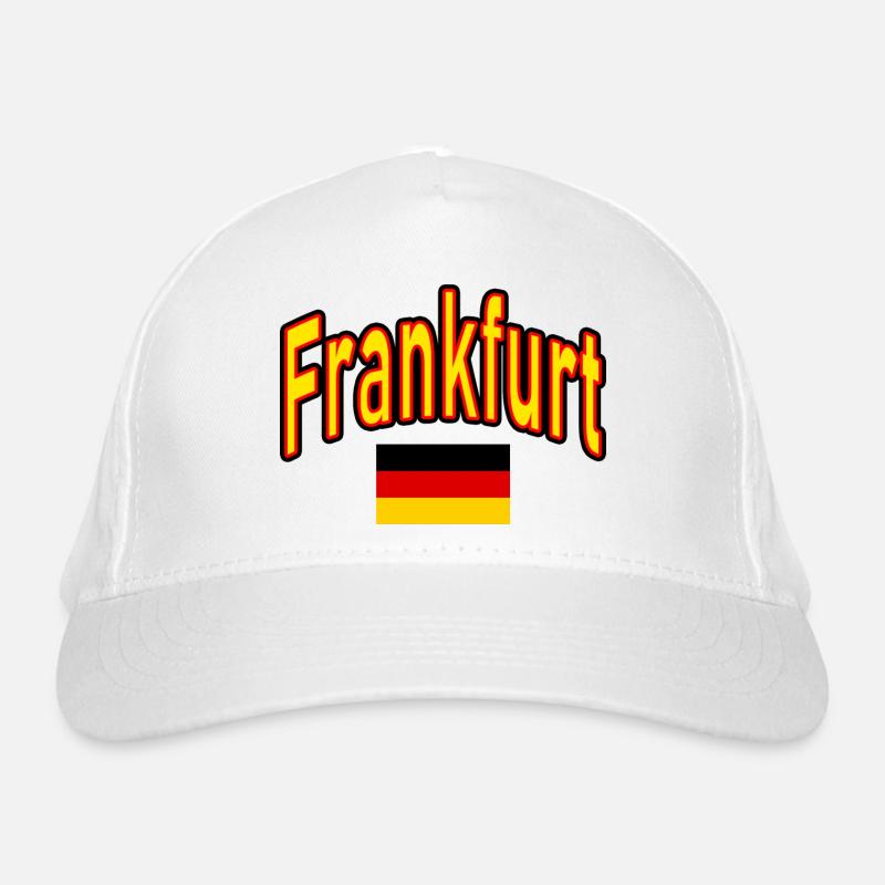 Francfort drapeau allemand Casquette classique bio