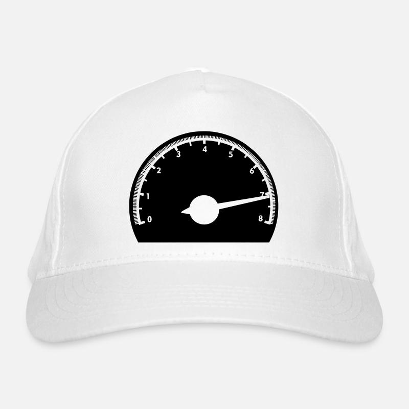 Car cut tachometer Organic Baseball Cap