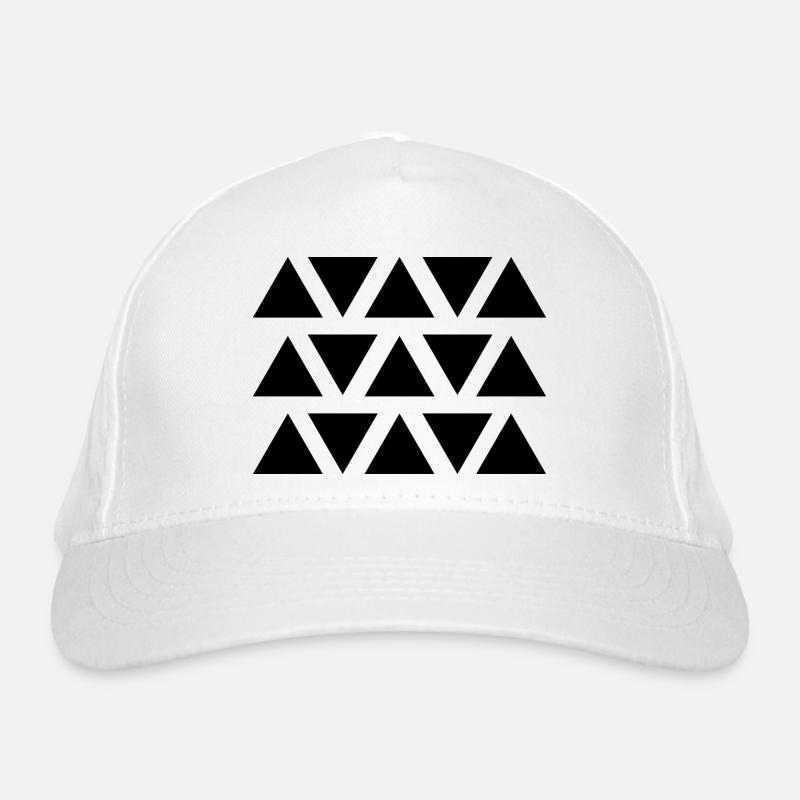 Forme géométrique triangle Casquette classique bio