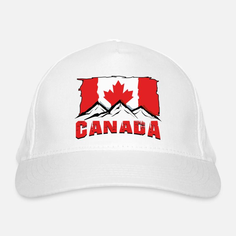 Canada flag Organic Baseball Cap