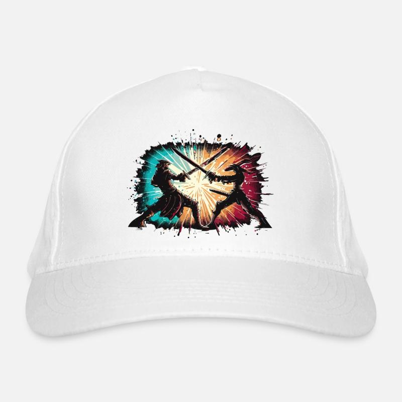 UN COMBAT À L’ÉPÉE Casquette classique bio