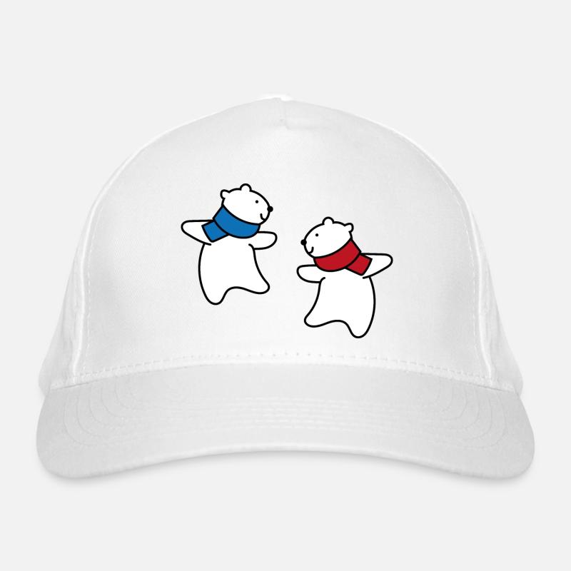 Polar bears Organic Baseball Cap
