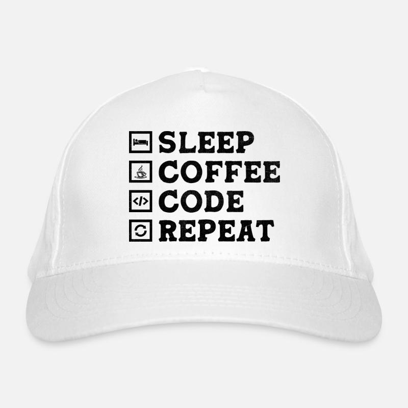 Kaffee-Codierung Programmierer Programmierer Entwickler Nerd Coff Bio-Baseballkappe