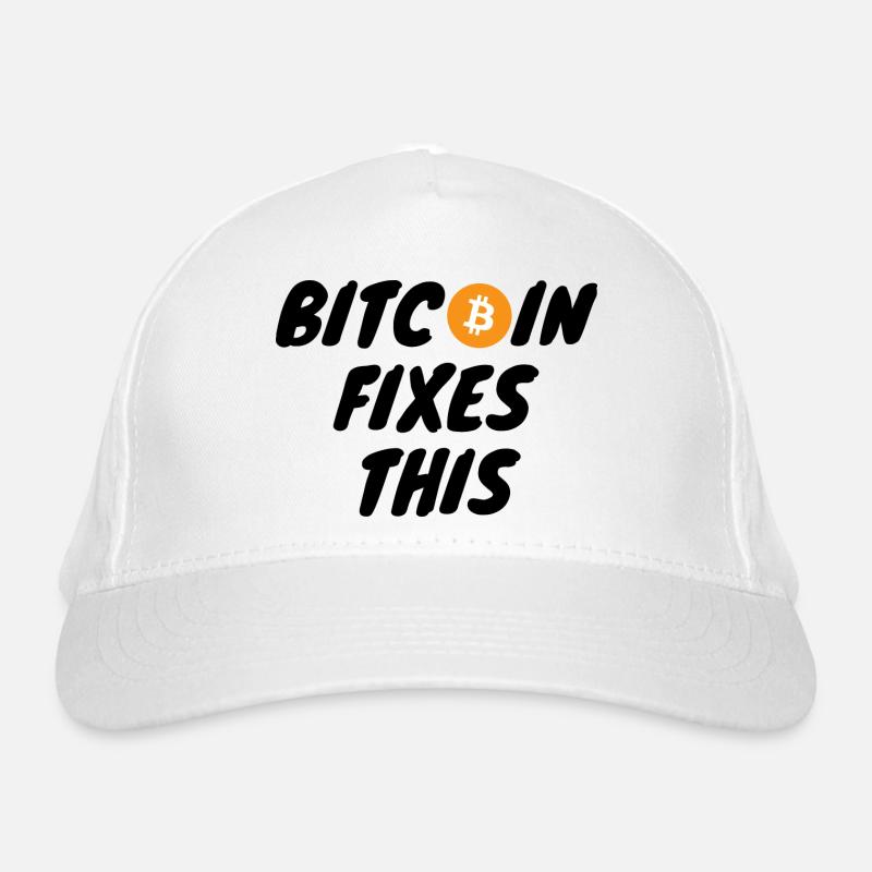 Crypto Bitcoin Fixes This Organic Baseball Cap