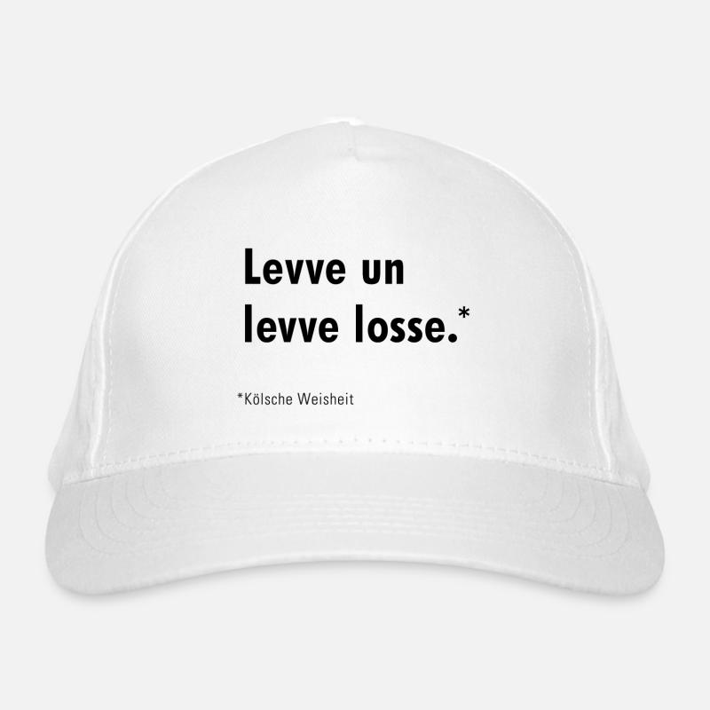Levve un levve losse Bio-Baseballkappe