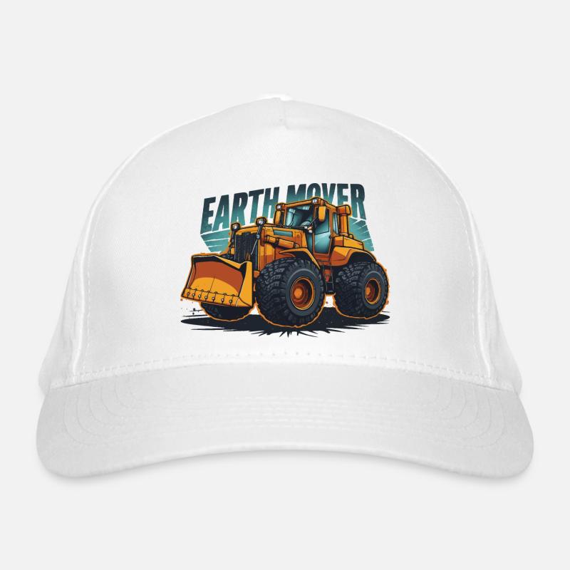 BULLDOZER, TERRASSEMENT Casquette classique bio