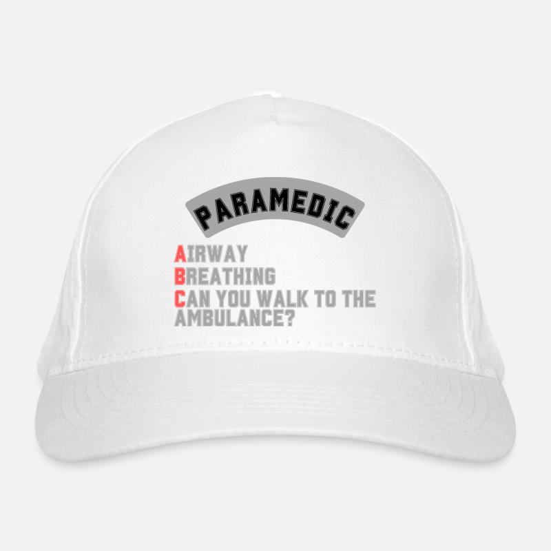 Ambulancier paramédical ABC Casquette classique bio