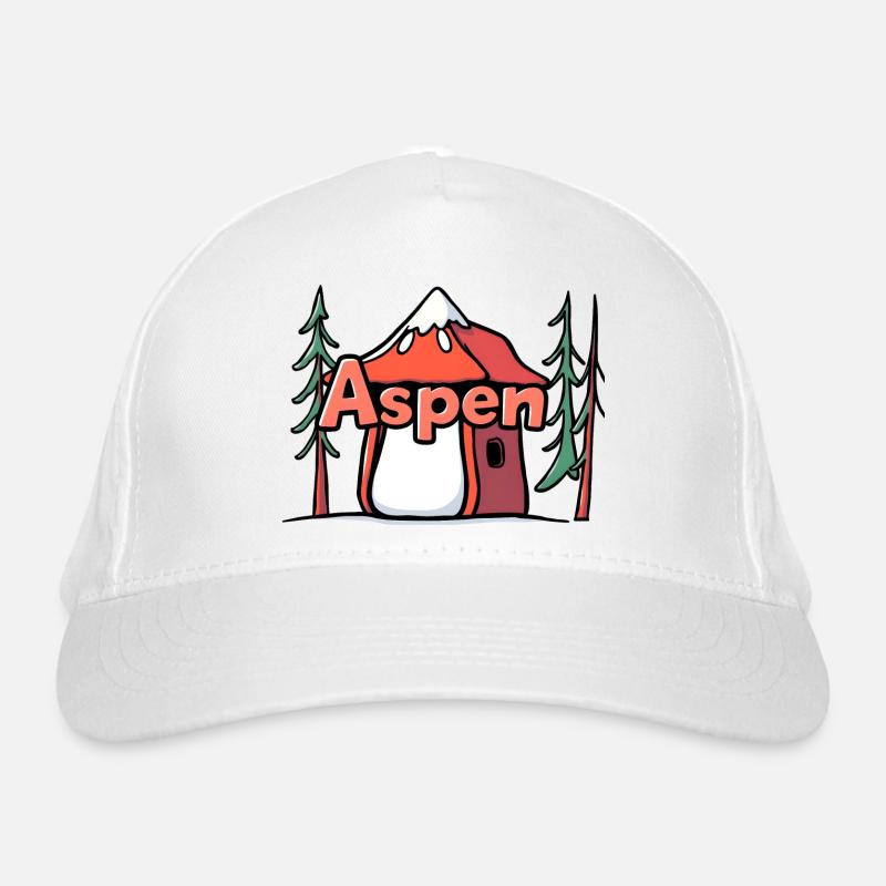 Aspen USA Geschenk Bio-Baseballkappe