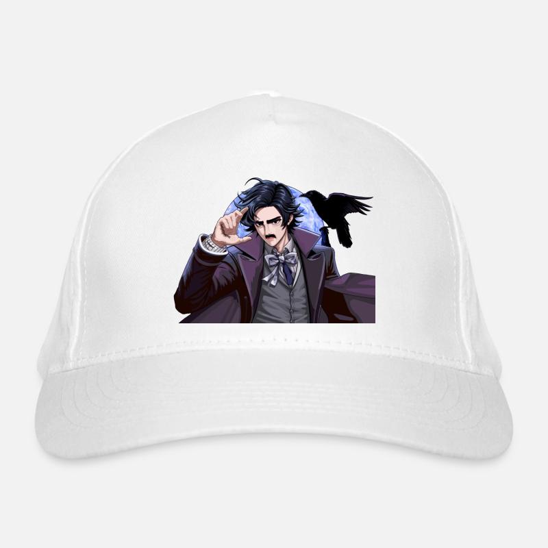 Edgar Allan Poe Organic Baseball Cap
